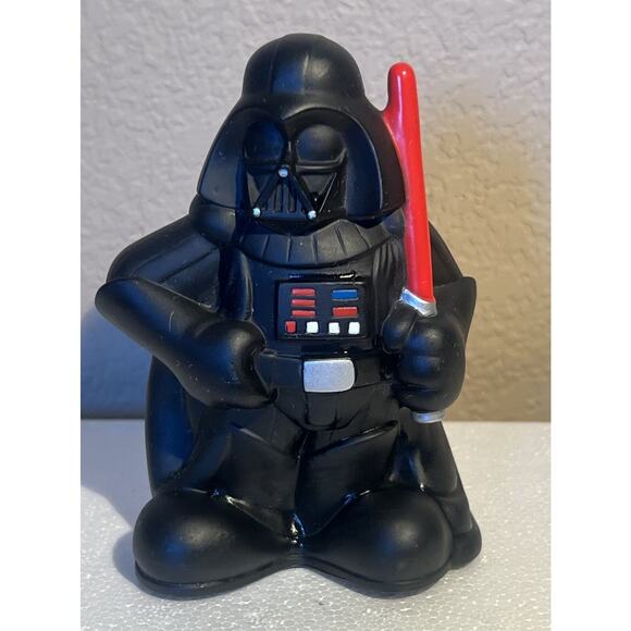 2008 Star Wars Rubber Bath Toys Complete Set of 7 Characters With Tote Disney - Picture 8 of 11